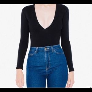 American Apparel Body Suit Thong